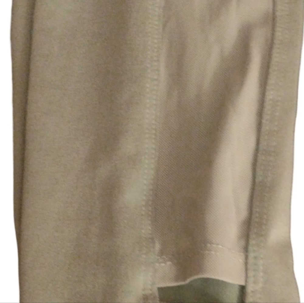 Balance Collection Women's Olive Light Green Mesh Criss Cross Leggings Medium - Picture 8 of 13